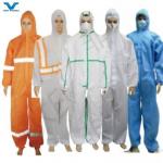 Provide Free Sample for PPE Disposable Protective Coveralls Nonwoven White CE Coverall for sale