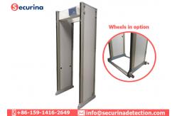 China Archway Walk Through Metal Detector Gate Full Body Scanning with LCD Screen supplier