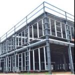 Custom Steel Frame Mezzanine Floor , Bolt Connection Structural Mezzanine Floor