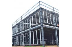 China Custom Steel Frame Mezzanine Floor , Bolt Connection Structural Mezzanine Floor supplier