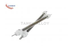 China High temperature Nichrome Wire Quartz Heating Tube supplier