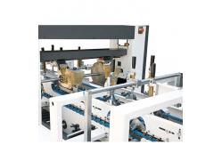 China Crash Lock Bottom Folding Gluing Machine 7000kgs For Paperboard supplier