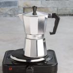 Sliver Stovetop Espresso Coffee Maker Essential Barista Tools Stainless Steel for sale