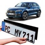 Adhesive Tape Hook and Loop Sticker for Car Number Plate for sale