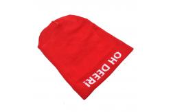 China Unisex Winter Beanie Hats With Embroidery Pattern For Cold Season supplier