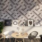 Dragon Scale Full Body Mosaic Ceramic Tiles Bathroom Background Wall Fish Scale Tile