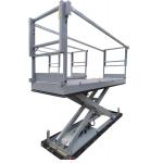 2840X800mm Explosion-Proof Hydraulic Electric Lift Table Powered Stationary Scissor Lifts with Handrail Chain and Bellow for sale