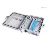 Rain Proof 1x12 Fiber Optic Distribution Box Material PC / SMC / ABS for sale