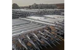 China Double Leaf Pre Embedded Helical Ground Anchors Length 1600mm Galvanised Screw Piles supplier