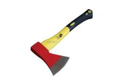 China Felling Axe With 900mm Overall Length and Durable Plastic-coating Fiberglass Handle supplier