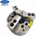 High Speed 3 Jaw Soft Jaw Hydraulic Power Collect Chuck For CNC Lathe Machine for sale