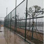 PVC Coated Chain Link Fence Panels In Black For Trellis Gates for sale