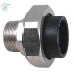 PE100 PN16 SDR11 HDPE Male Thread Union For Food And Chemical Industry for sale