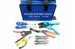 China Portable High Precision Solar Tools Interchangeable Connector Crimping Tool supplier