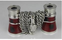 China 3X Magnification Antique Telescope Binoculars For Theater Indoor Viewing supplier