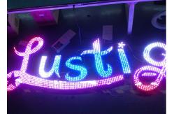 China Programmable Digital Pixel Led Module Full Color Diameter12mm supplier