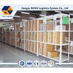Multi Tier Light Duty Shelving Household , Electrostatic Powder Coating Bolted Steel Shelving for sale