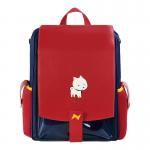 Nohoo new design school bag PU PVC Polyester double shoulder bag student children school bags for sale