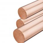 Pure Copper Bar Rod 99.9% 99.99% 99.95% 	Copper Material C1100 C10200 C18980 C15715 for sale