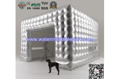 China Portable Great  Inflatable Cube Tent For Exhibition / Cabin Tent supplier
