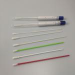 Cotton Rayon Head Specimen Collection Swabs With Tube Femal Oral Samples for sale