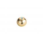 Heavy Duty Zamac Perfume Bottle Cap With Stone On Top for sale