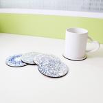 Eco Friendly 90x90mm Dye Sublimation Blanks For Beer Coffee for sale