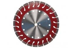 China Multipurpose Diamond Tile Cutting Blade Medium Hardness High Processing Precision supplier