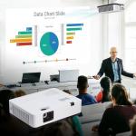 3LCD 4000 Lumens Hd Multimedia Lcd Projector Multimedia Video Projector for sale