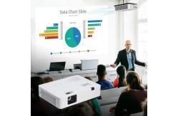 China 3LCD 4000 Lumens Hd Multimedia Lcd Projector Multimedia Video Projector supplier