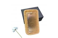 China Degradable Honeycomb Wrapping Paper Mesh Sleeve For Glass Bottle Cosmetic Packaging supplier