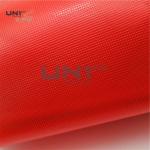 Red LDPE Hot Melt Embroidery Backing Fabric 152cm Width