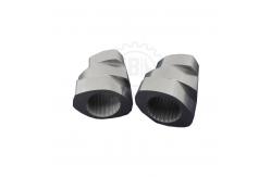 China 24mm M1 Reverse Extruder Screw Elements for Plastic Machine Designed supplier