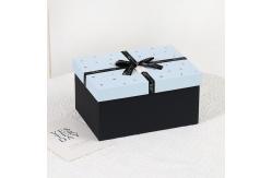 China Rectangle Base And Lid Boxes Cardboard Paper Packaging Box Christmas Gift Carton Box supplier