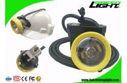 China Underground LED Mining Light 10000lux 6.6Ah Rechargeable Battery With Low Power Warning supplier