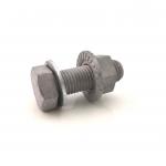 Hot Dip Galvanized Composite Screws Full Threaded Hex Bolt With Flange Nut And Washer for sale
