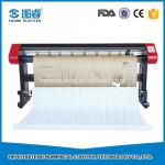China garment pattern printing machine high speed inkjet cutting plotter with sticker