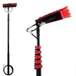 Telescopic Pole Solar Panel Brush 3.6 / 5.4 / 6 / 7.2 / 9 / 10.8 M for sale
