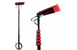China 24FT Extend Clean Telescopic Window Brush For Washing supplier