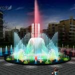 Dancing Music Stainless Pump Water Fountain for sale