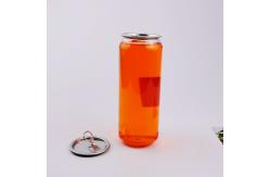 China 700ml 330ml Pet Plastic Beverage Can For Bubble Tea Logo Customized supplier