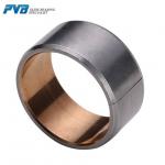 Stainless Steel Based Bronze Graphite Deva Bimetal Bushing Bearing PTFS-1 for sale