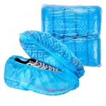 Blue 30g Disposable Shoe Protectors Non Woven Non Slip Shoe Covers for sale