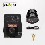 White Backlight LCD Display Coolant Temperature Gauge 16VDC