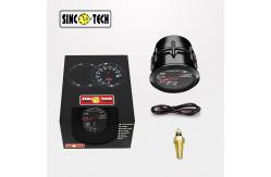 China White Backlight LCD Display Coolant Temperature Gauge 16VDC supplier