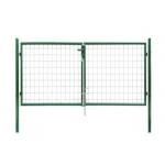 Safety Lock Round Post Decorative Metal Garden Gates for sale