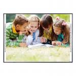 96 Inch Capacitive Touch Interactive Whiteboard 3840X2160 Resolution 180 Points/Second Cursor Speed for sale