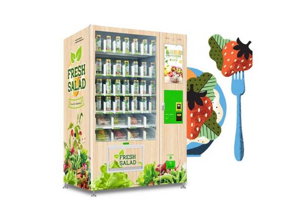 Milk Bread 60Hz Automatic Vending Machine Fresh Eggs With Lift