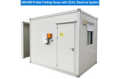 China 20FT Prefab Folding House with Standard Electrical System supplier