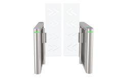 China 10mm Thickness Pedestrian Barrier Gate Transparent Acrylic For Hotel Lobby supplier